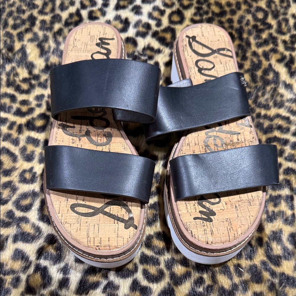Sam Edelman Black Sandals